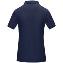 Damska organiczna koszulka polo Graphite z certyfikatem GOTS granatowy