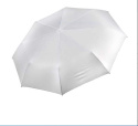 Parasol składany, automatyczny biały