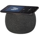 Ecofiber głośnik Bluetooth® z bambusa/RPET i bezprzewodowa ładowarka indukcyjna piasek pustyni, szary Ecofiber głośnik Bluetooth® z bambusa/RPET i bezprzewodowa ładowarka indukcyjna piasek pustyni, szary