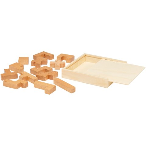 Bark drewniane puzzle piasek pustyni