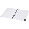 Desk-Mate® kołozeszyt A5 z zadrukowaną tylną okładką czarny, biały