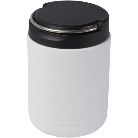 Doveron pojemnik śniadaniowy ze stali nierdzewnej z recyklingu o pojemności 500 ml biały Doveron pojemnik śniadaniowy ze stali nierdzewnej z recyklingu o pojemności 500 ml biały