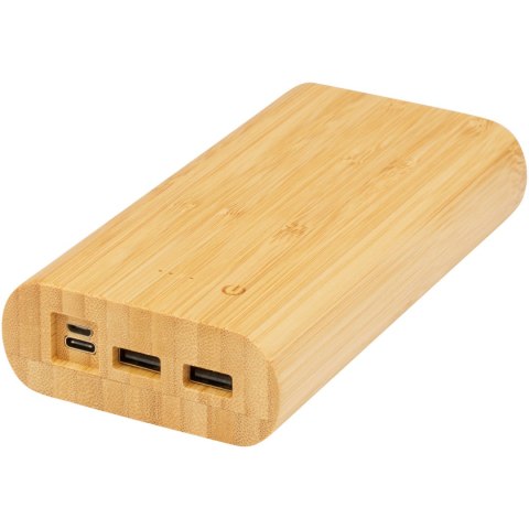 Powerbank Tulda o pojemności 20,000 mAh wykonany z bambusa piasek pustyni