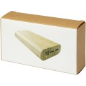 Powerbank Tulda o pojemności 20,000 mAh wykonany z bambusa piasek pustyni