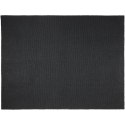 Suzy koc z dzianiny poliestrowej z certyfikatem GRS o wymiarach 150 x 120 cm czarny