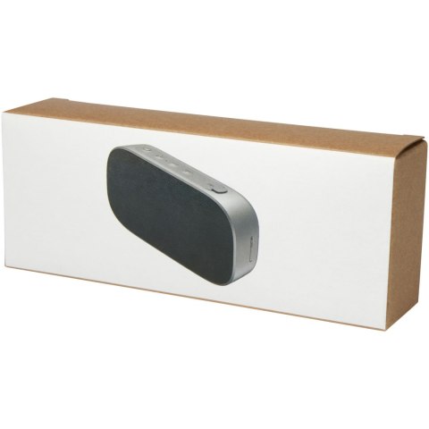 Stark 2.0 głośnik Bluetooth® IPX5 5 W z tworzyw sztucznych pochodzących z recyklingu srebrny, czarny Stark 2.0 głośnik Bluetooth® IPX5 5 W z tworzyw sztucznych pochodzących z recyklingu srebrny, czarny
