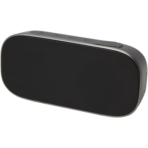 Stark 2.0 głośnik Bluetooth® IPX5 5 W z tworzyw sztucznych pochodzących z recyklingu srebrny, czarny Stark 2.0 głośnik Bluetooth® IPX5 5 W z tworzyw sztucznych pochodzących z recyklingu srebrny, czarny