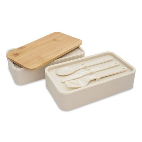 Victor lunch box podwójny, beżowy Victor lunch box podwójny, beżowy