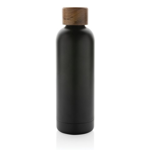 Butelka termiczna 500 ml Wood, stal nierdzewna z recyklingu Butelka termiczna 500 ml Wood, stal nierdzewna z recyklingu