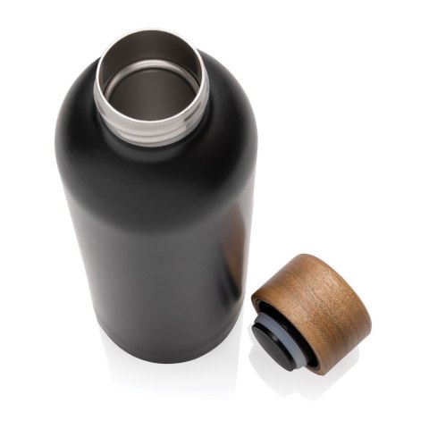 Butelka termiczna 500 ml Wood, stal nierdzewna z recyklingu Butelka termiczna 500 ml Wood, stal nierdzewna z recyklingu