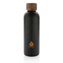 Butelka termiczna 500 ml Wood, stal nierdzewna z recyklingu Butelka termiczna 500 ml Wood, stal nierdzewna z recyklingu