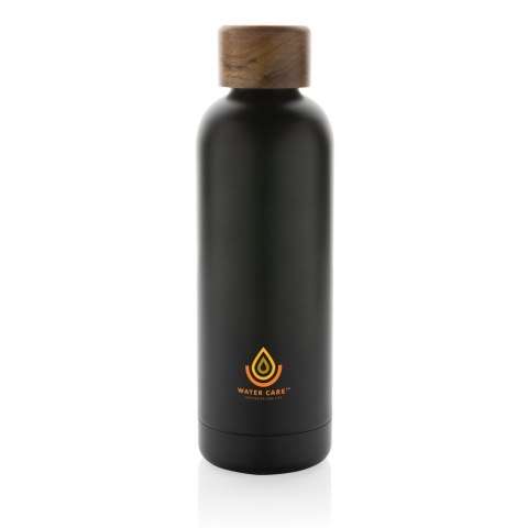 Butelka termiczna 500 ml Wood, stal nierdzewna z recyklingu Butelka termiczna 500 ml Wood, stal nierdzewna z recyklingu
