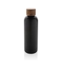 Butelka termiczna 500 ml Wood, stal nierdzewna z recyklingu Butelka termiczna 500 ml Wood, stal nierdzewna z recyklingu
