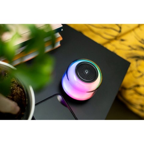 Głośnik bezprzewodowy 5W, lampka RGB | Seamus Głośnik bezprzewodowy 5W, lampka RGB | Seamus
