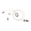 Kabel do ładowania z łusek kawowych i bawełny z recyklingu Kabel do ładowania z łusek kawowych i bawełny z recyklingu