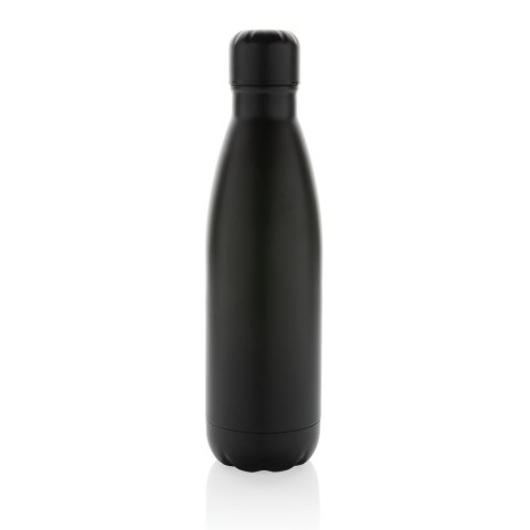 Butelka sportowa 500 ml Eureka, stal nierdzewna z recyklingu Butelka sportowa 500 ml Eureka, stal nierdzewna z recyklingu