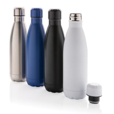 Butelka sportowa 500 ml Eureka, stal nierdzewna z recyklingu Butelka sportowa 500 ml Eureka, stal nierdzewna z recyklingu