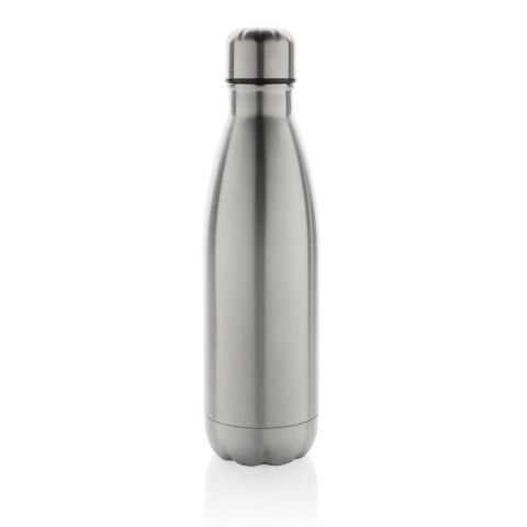 Butelka sportowa 500 ml Eureka, stal nierdzewna z recyklingu Butelka sportowa 500 ml Eureka, stal nierdzewna z recyklingu