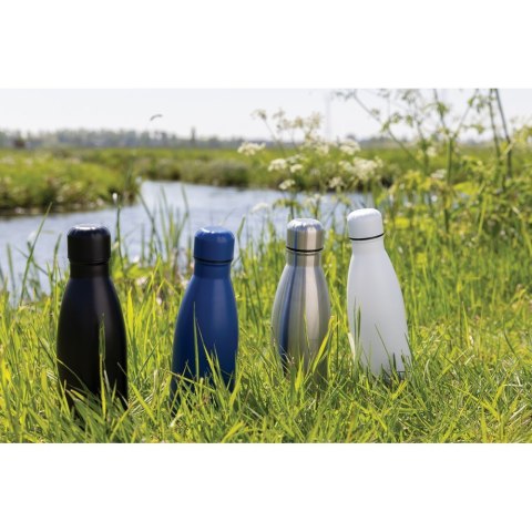 Butelka sportowa 500 ml Eureka, stal nierdzewna z recyklingu Butelka sportowa 500 ml Eureka, stal nierdzewna z recyklingu