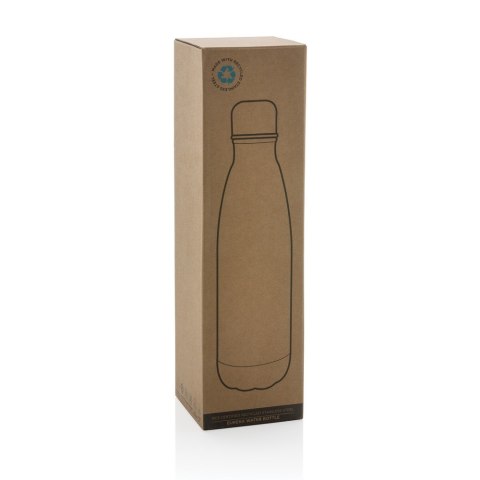 Butelka sportowa 500 ml Eureka, stal nierdzewna z recyklingu Butelka sportowa 500 ml Eureka, stal nierdzewna z recyklingu
