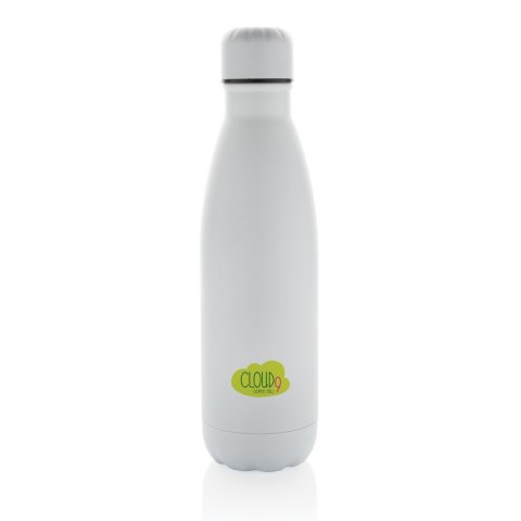 Butelka sportowa 500 ml Eureka, stal nierdzewna z recyklingu Butelka sportowa 500 ml Eureka, stal nierdzewna z recyklingu
