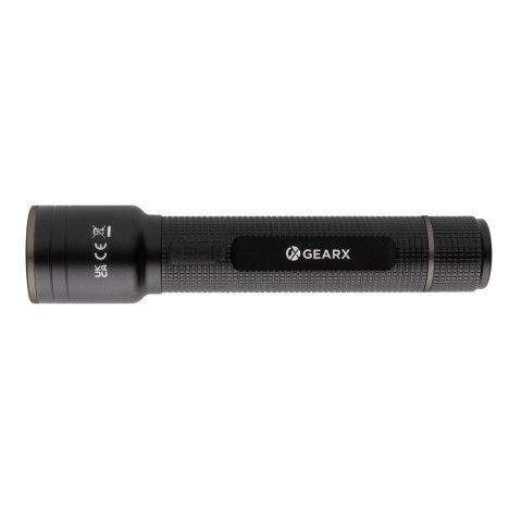Latarka Gear X, ładowana przez USB, aluminium z recyklingu Latarka Gear X, ładowana przez USB, aluminium z recyklingu