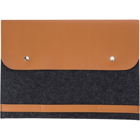 Etui na laptopa 14" z filcu RPET, teczka na dokumenty Etui na laptopa 14" z filcu RPET, teczka na dokumenty