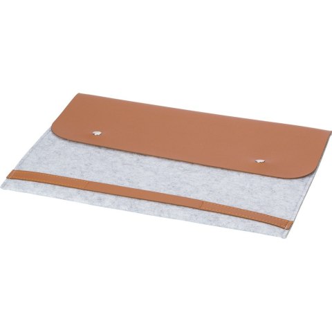 Etui na laptopa 14" z filcu RPET, teczka na dokumenty Etui na laptopa 14" z filcu RPET, teczka na dokumenty