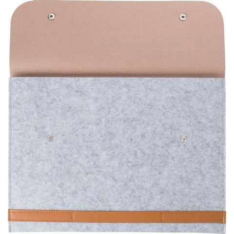 Etui na laptopa 14" z filcu RPET, teczka na dokumenty Etui na laptopa 14" z filcu RPET, teczka na dokumenty