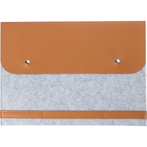 Etui na laptopa 14" z filcu RPET, teczka na dokumenty Etui na laptopa 14" z filcu RPET, teczka na dokumenty