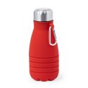Składana butelka sportowa 550 ml z karabińczykiem Składana butelka sportowa 550 ml z karabińczykiem