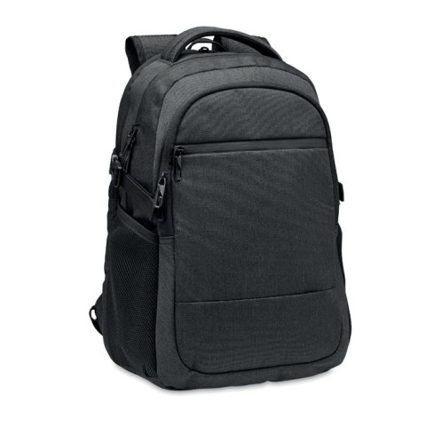 600D RPET plecak na laptop czarny 600D RPET plecak na laptop czarny