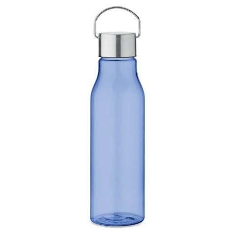 Butelka RPET z zakrętką 600 ml niebieski