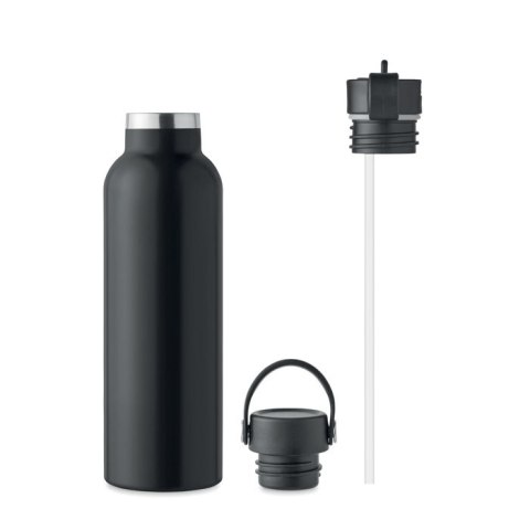 Butelka podwójna ścianka 700ml czarny