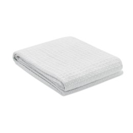 Koc bawełniany 350 gr/m² biały