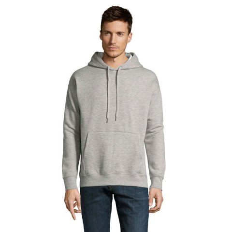 SLAM HOOD SWEATER  320g szary melanż L