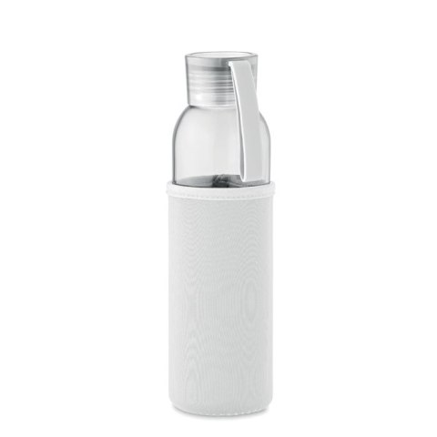 Szklana butelka 500 ml beżowy Szklana butelka 500 ml beżowy