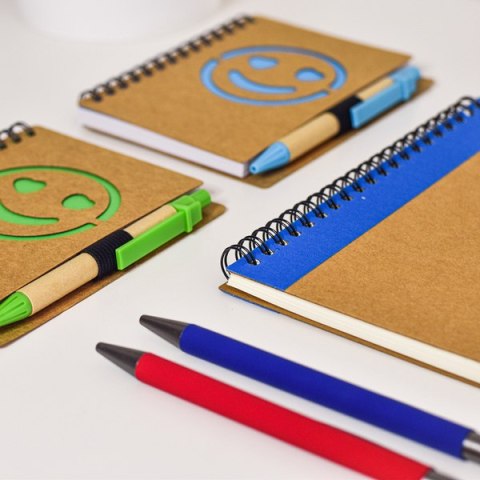 Notes z długopisem Dalvik, zielony Notes z długopisem Dalvik, zielony