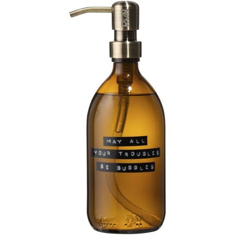Wellmark Bubbles dozownik mydła do rąk o pojemności 500 ml amber heather Wellmark Bubbles dozownik mydła do rąk o pojemności 500 ml amber heather