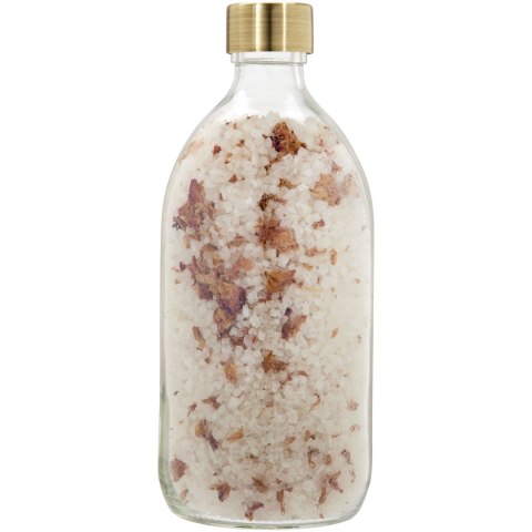 Wellmark Just Relax sól do kąpieli o różanym zapachu i pojemności 500 ml przezroczysty bezbarwny Wellmark Just Relax sól do kąpieli o różanym zapachu i pojemności 500 ml przezroczysty bezbarwny