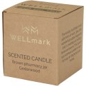 Wellmark Let 's Get Cozy świeca zapachowa 650 g - o zapachu drewna cedrowego amber heather