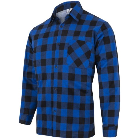 KOSZULA FLANELOWA NIEBIESKA XL KOSZULA FLANELOWA NIEBIESKA XL