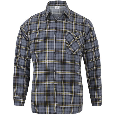KOSZULA FLANELOWA SZARA XL KOSZULA FLANELOWA SZARA XL