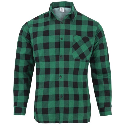 KOSZULA FLANELOWA ZIELONA XL KOSZULA FLANELOWA ZIELONA XL