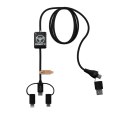 SCX.design C48 CarPlay kabel do ładowania 5 w 1 czarny