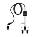 SCX.design C48 CarPlay kabel do ładowania 5 w 1 czarny