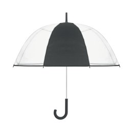 23-calowy parasol manualny czarny