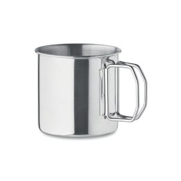 Kubek stal nierdzewna 330 ml srebrny