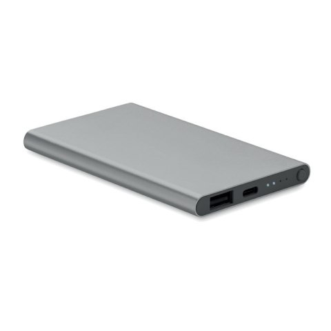 Power Bank 4000 mAh typ C tytanowy Power Bank 4000 mAh typ C tytanowy