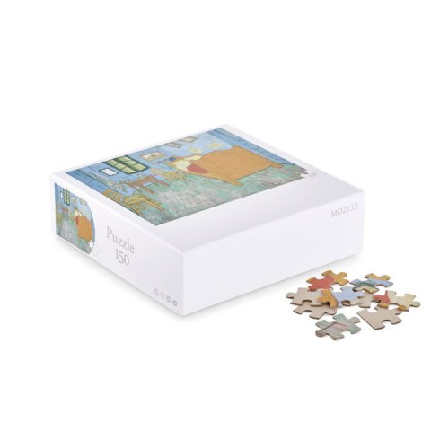 Puzzle 150 elementów w pudełku wielokolorowy Puzzle 150 elementów w pudełku wielokolorowy